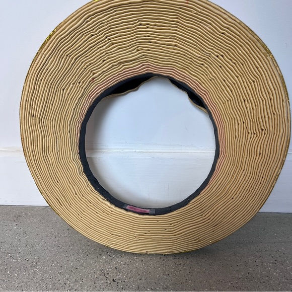 Gold White Glitter Design Vietnamese Khăn Đóng Traditional Headdress Crown - Picture 6 of 9